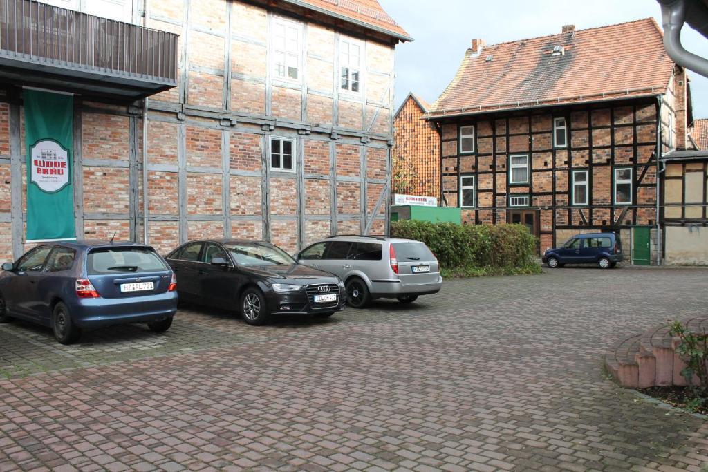 Hotel Zum Brauhaus Кведлинбург Екстериор снимка