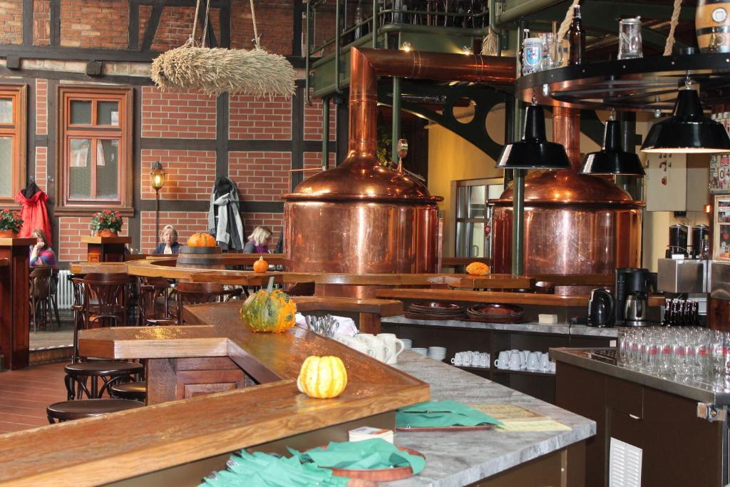 Hotel Zum Brauhaus Кведлинбург Екстериор снимка