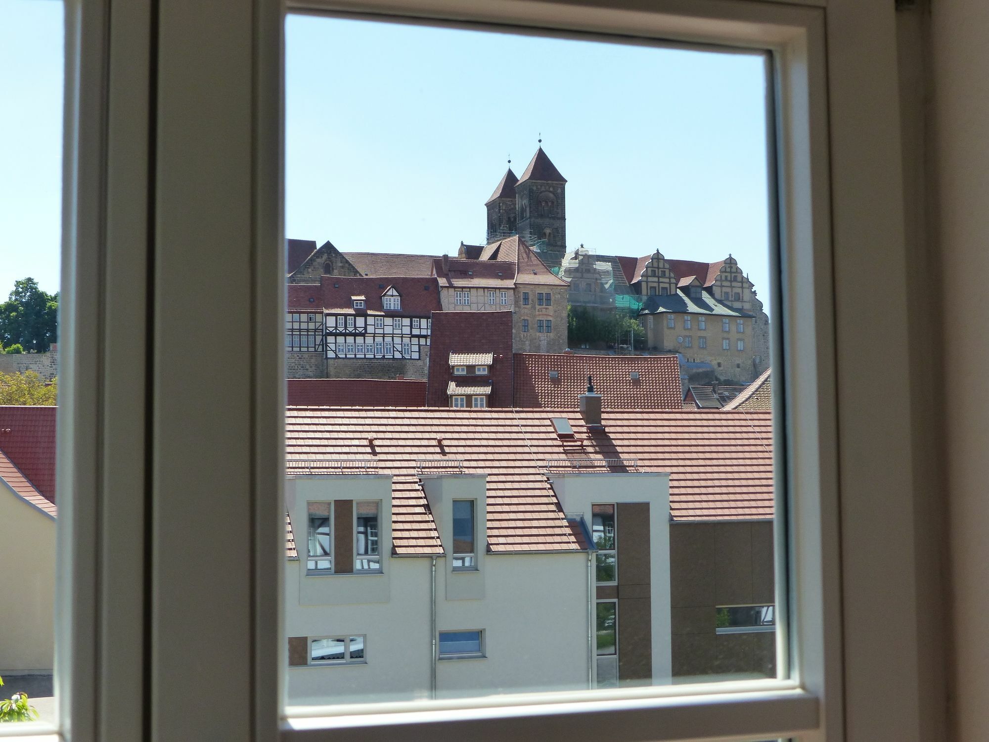 Hotel Zum Brauhaus Кведлинбург Екстериор снимка