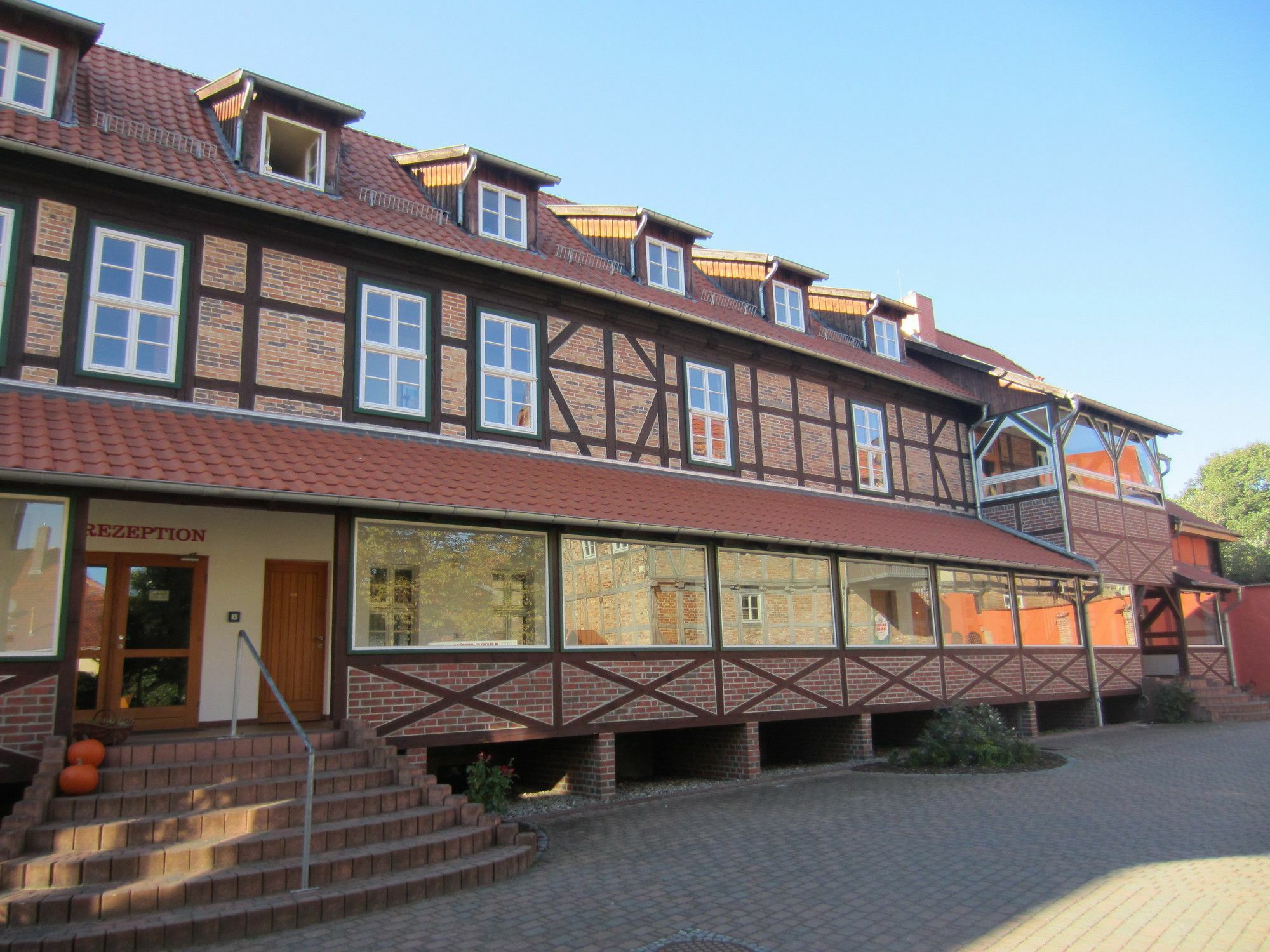 Hotel Zum Brauhaus Кведлинбург Екстериор снимка